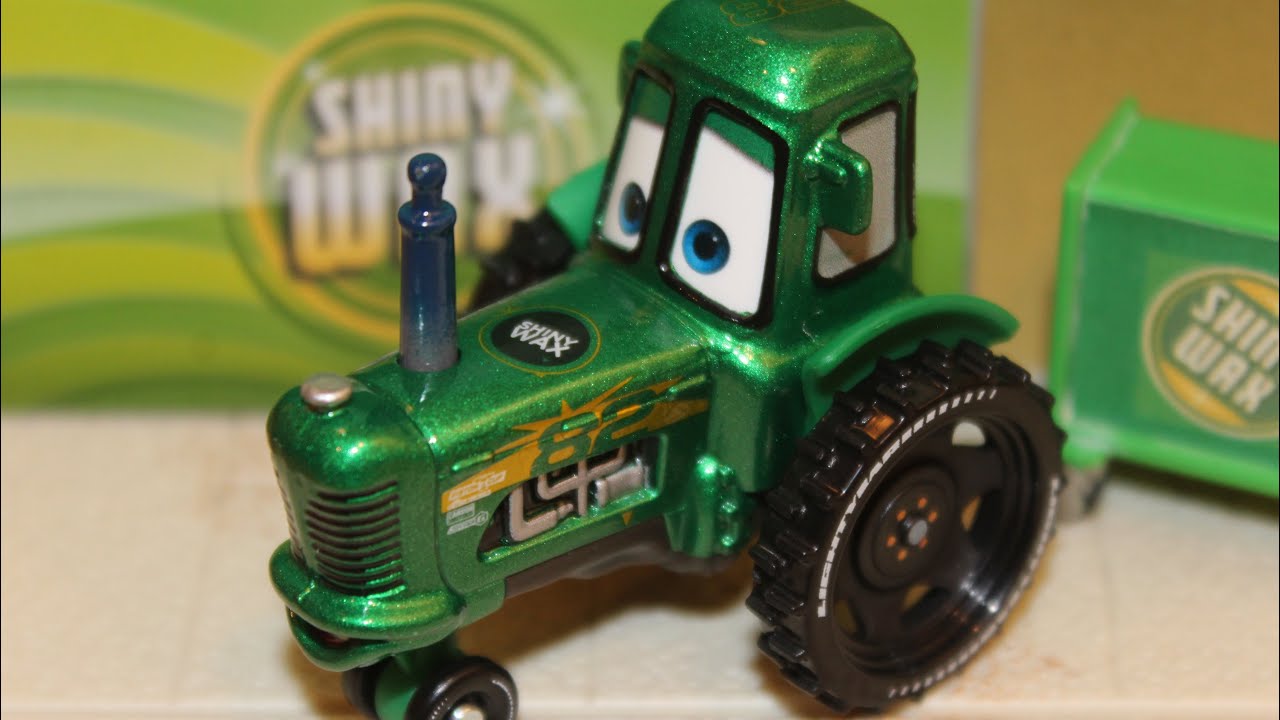 Disney/Pixar Cars Shiny Wax Racing Tractor 