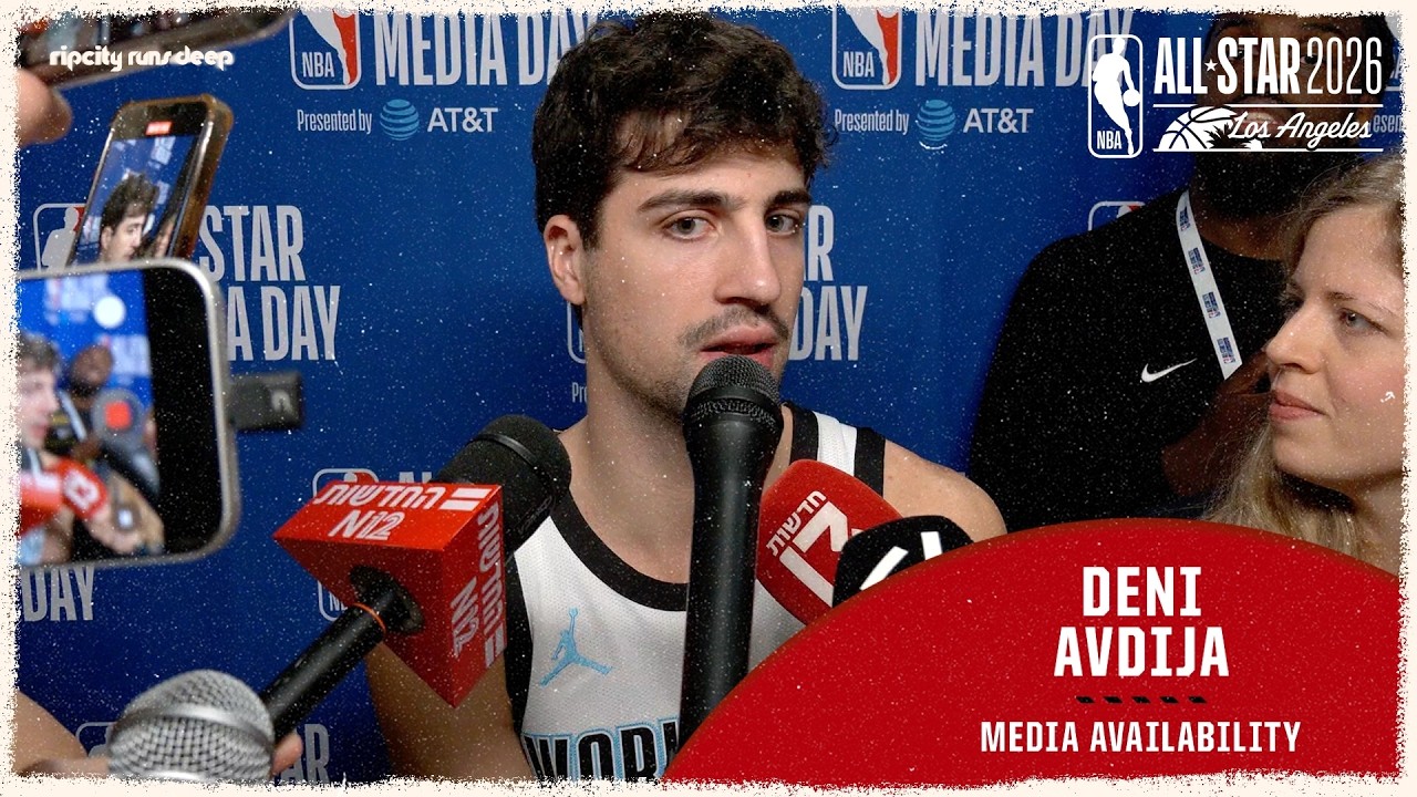 Deni Avdija Media Availability | 2026 All-Star Weekend | Portland Trail Blazers | February 14, 2026