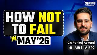 1,80,000 students failed | How not to fail in May 26 | CA Inter Jan 26 Results | CA Foundation