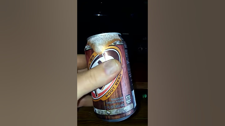 The Best and Only Way To Open A Shaken Soda Can