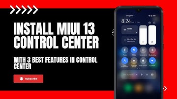 Install MIUI 13 Control Center in any Xiaomi Device 😍😍 | 3 Best Features in MIUI 13 Control Center
