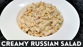 Macaroni Fruit Salad | Creamy Pasta Salad | Russian Salad | Ramadan 2022 Recipes