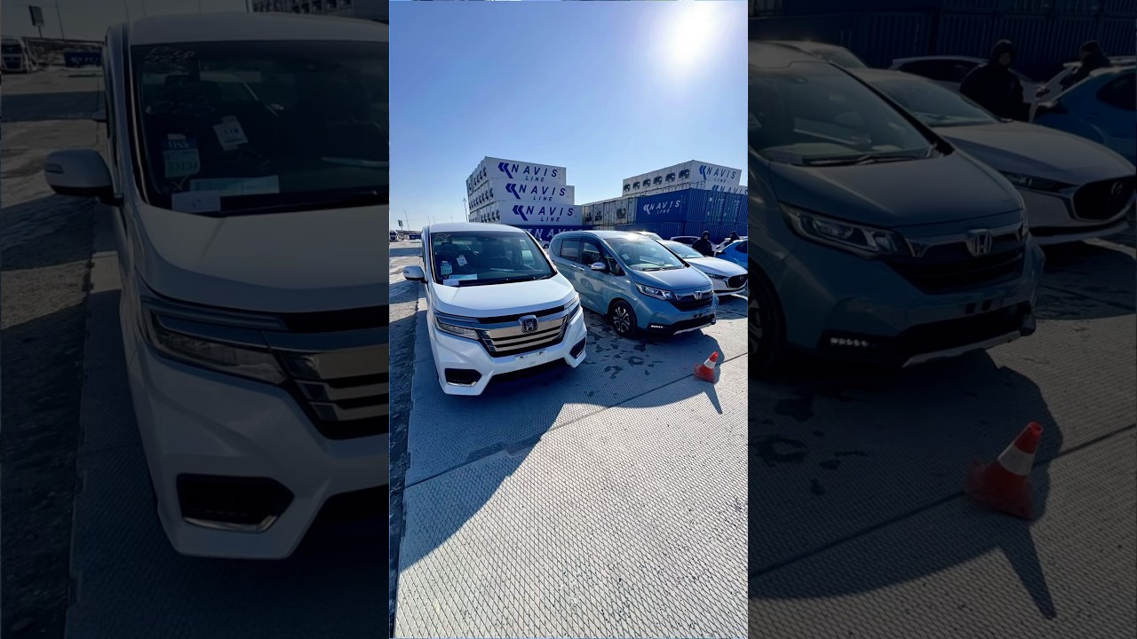 Привезли Хонду Фрид + и Степвагон Спада из Японии 