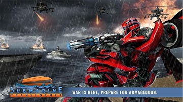 Russian Submarine Robot Transformation Game (By Game Scapes Inc) Android Gameplay HD