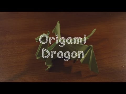 Origami Dragon - Δράκος από χαρτί