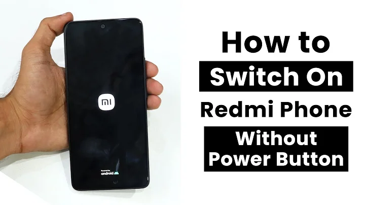 Redmi Phone: How to Turn ON Without Power Button | Power ON