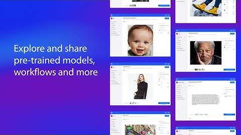Clarifai Community Highlights - Pre-Built AI Models and Workflows to Build with and Share