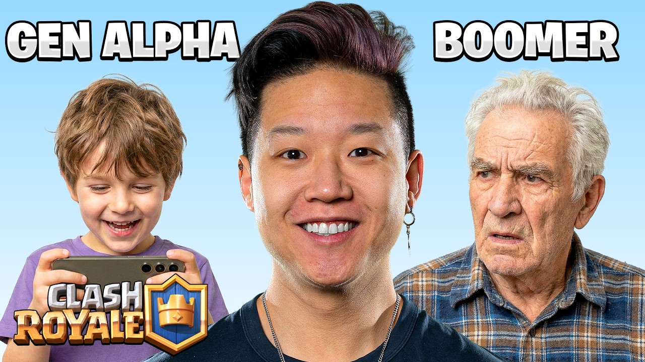 We Challenged EVERY Generation in Clash Royale