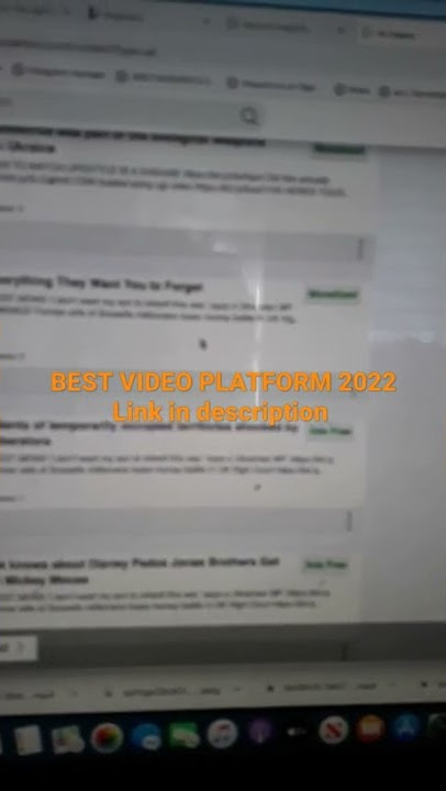 Best VIDEO platform 2022 LINK - bit.ly/monetizetoday