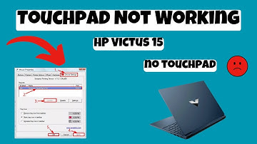 HP Victus 15 Touchpad Not Working issue {Easy Fix}