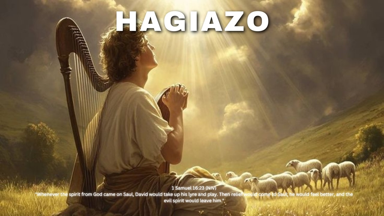 HAGIAZO / PROPHETIC HARP WARFARE INSTRUMENTAL / DAVID HARP MUSIC / DUNSIN OYEKAN