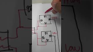 TROUBLESHOOTING HEADLIGHT WITH WIRING DIAGRAM USING NEGATIVE TRIGGER HEADLIGHT SWITCH