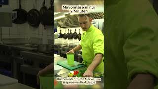 Blitz-Mayonnaise unter 2 Minuten! Perfekt cremig mit dem Pürierstab. ⏱️⚡