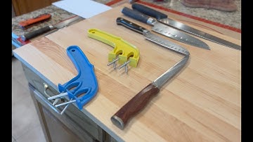 Sharpening Food Knives & More
