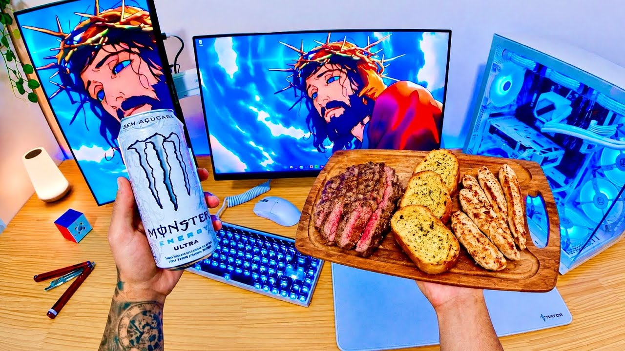 Minha primeira Noite Gamer Morando Sozinho no AP novo!