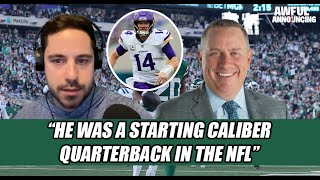 Jets PXP Bob Wischusen 'not surprised' of Sam Darnold's talent