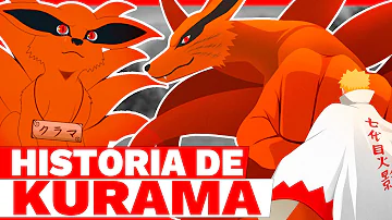 (ATUALIZADO) A HISTÓRIA DE KURAMA | A VIDA DE KURAMA A RAPOSA DE NOVE CAUDAS (KYUUBI)