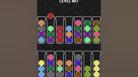 【Ball Sort Puzzle】Level.807
