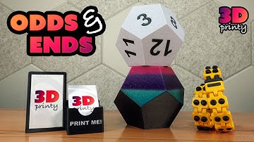 3D Printed Odds and Ends