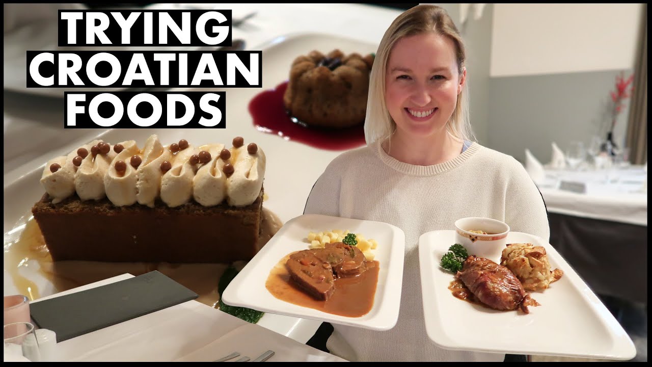 Впервые попробуем традиционные хорватские блюда