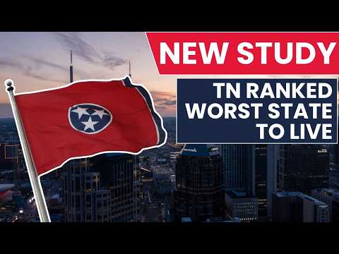 New study: TN ranked worst state to live