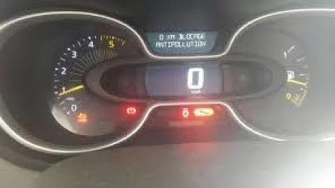 Renault trafic service light reset