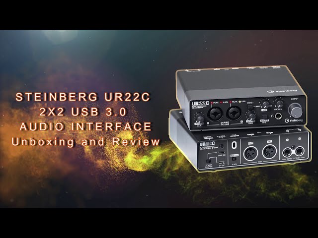 STEINBERG INTERFACE AUDIO USB 3.0 - UR22C