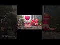 Customized balloons in various shapes for parades.