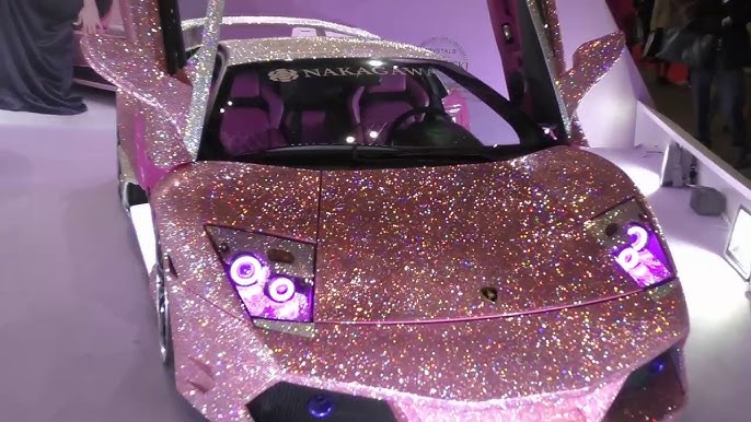 Crazy Mercedes Covered in One Million Swarovski Crystals in London