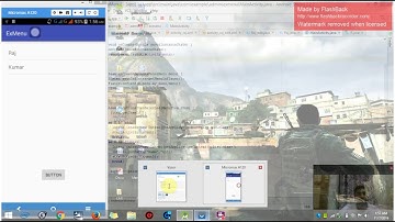 Android : Context and Option Menu