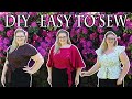 DIY Beginner Friendly Retro Summer Fashion Tutorial! || Wrap Top from the 30s 40s & 50s // Plus Size