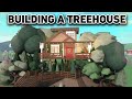 Building a treehouse in bloxburg