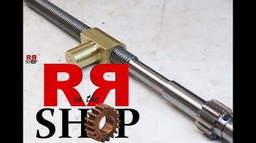 How to make acme threads on a lathe  | Clausing Lathe Crossslide Leadscrew 5900