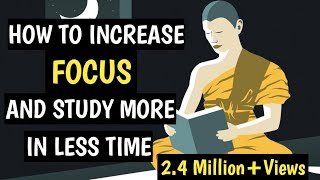 HOW TO INCREASE FOCUS AND STUDY MORE IN LESS TIME | Study tips to learn fast | Buddhist story | screenshot 2