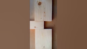 Why Every Woodworker Must Learn Half Lap Joint! #howto #woodwork #shorts
