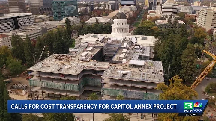 California Capitol Annex project leaders won't say how much it costs taxpayers