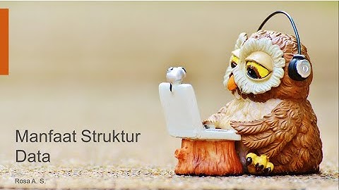 Belajar Singkat Pemrograman Dasar Kuy - Struktur Data - Manfaat Struktur Data