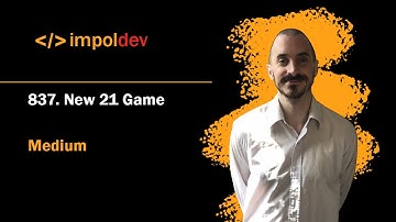 New 21 Game | LeetCode 837 - Python