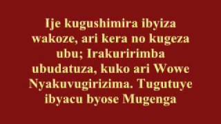 Kizito Mihigo - Tuje kugusingiza Mwimanyi chords