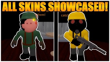 PIGGY CHAPTER 11 ALL SKINS GAMEPLAY! (SOLDIER, TORCHER!) [ROBLOX]