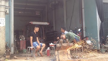 SuperKikkaNapoletana hướng dẫn cách cắt sắt bằng bình khí