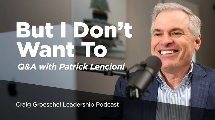 Q&A with Patrick Lencioni: Whats Your Motivation?