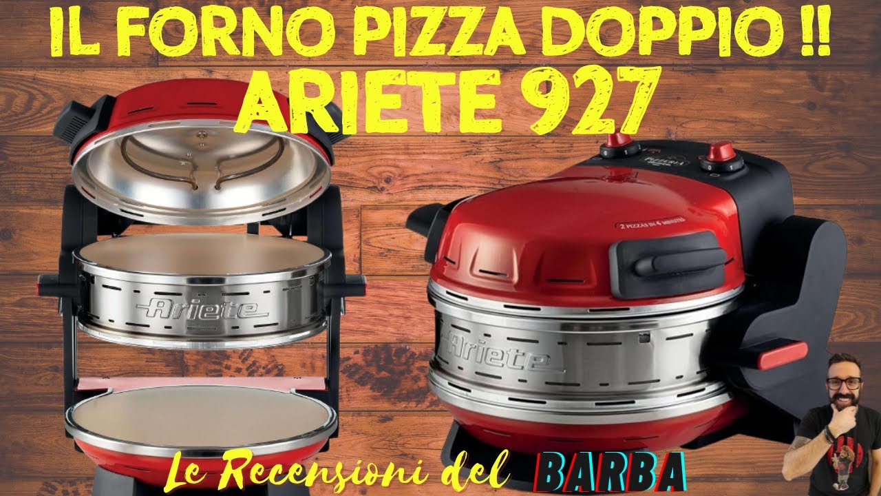 Ariete 927 Double Pizza Oven Ariete Pizzeria 2 pizzas in 4 minutes electric  pizza oven 