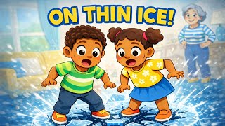 Uh-Oh! On Thin Ice! ❄️ | Fun Idiom Songs for Kids | EP 32