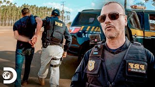Pretendía escapar de guardias armados | Control de Frontera: Latinoamérica | Discovery Latinoamérica