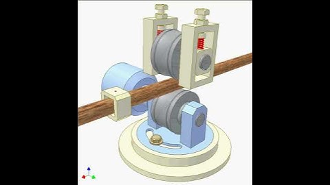 Mechanism for bar advancing 1