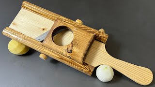 Food and Vegetable Slicer - How to make a potato cutter - Kitchen Gadgets