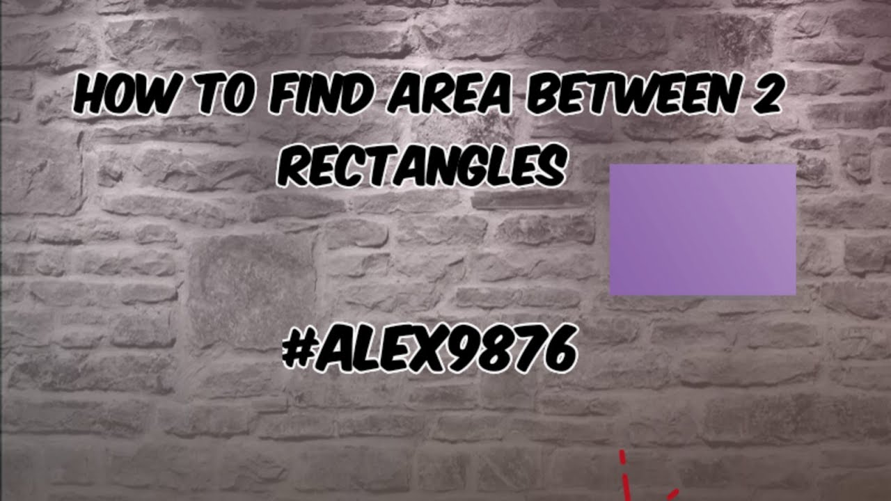 How to find area between 2 rectangles? This video hel you to android ...