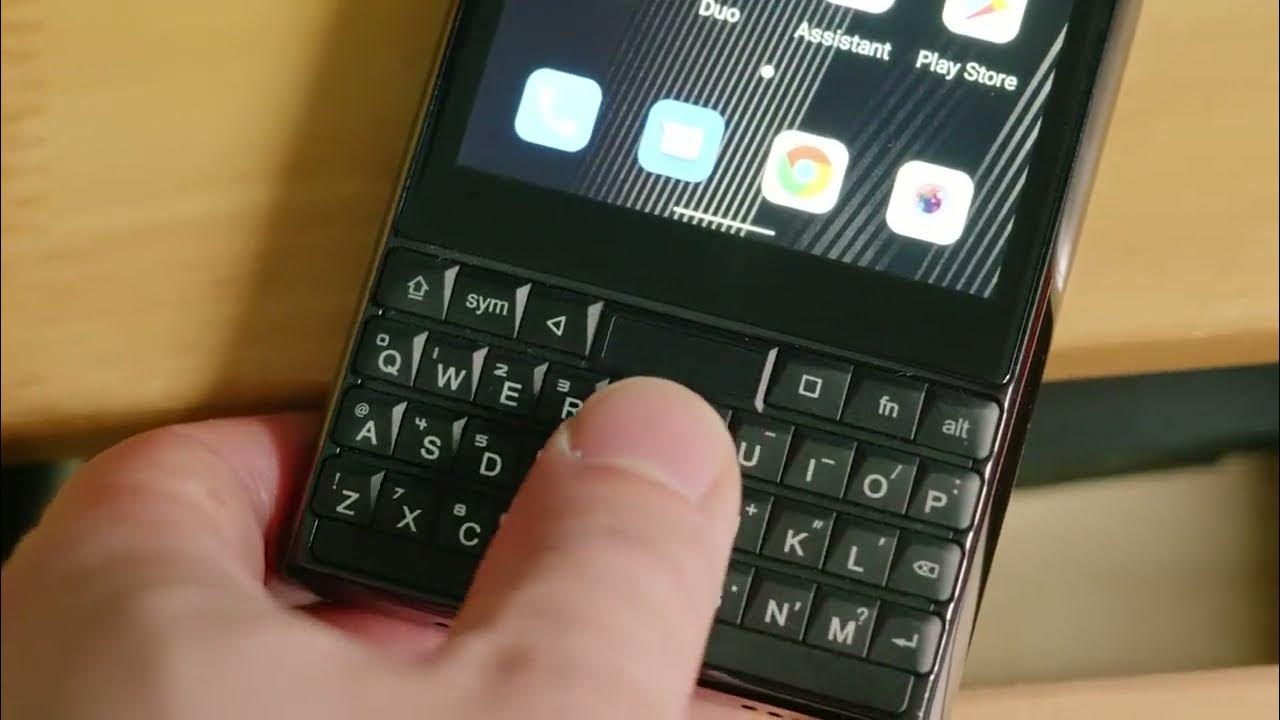 The newly upgraded classic QWERTY keyboard phone YouTube