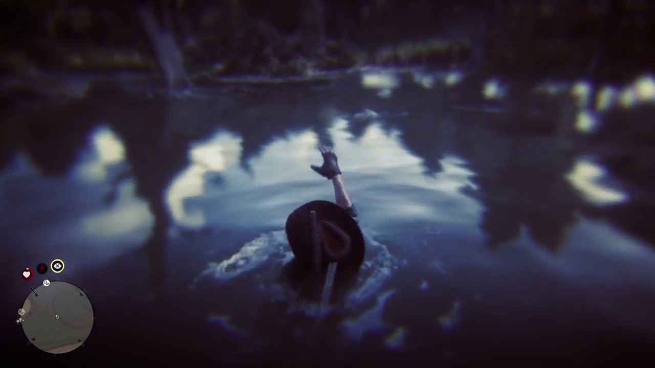 Red Dead Redemption 2 John Marston Still Cant Swim (EASTER EGG) YouTube